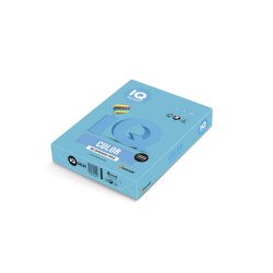 Másolópapír, színes, A4, 80g. IQ AB48 500ív/csomag, intenzív vízkék Író- irodaszer, papíráru IQ