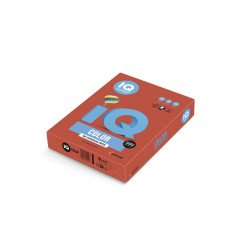 Másolópapír, színes, A4, 80g. IQ CO44 500ív/csomag, intenzív korall piros Író- irodaszer, papíráru IQ