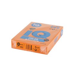 Másolópapír, színes, A4, 80g. IQ OR43 500ív/csomag, intenzív narancs Író- irodaszer, papíráru IQ