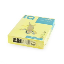 Másolópapír, színes, A4, 80g. IQ Color 500ív/csomag, neon sárga Író- irodaszer, papíráru IQ