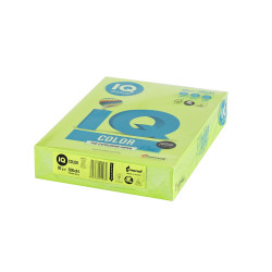 Másolópapír, színes, A4, 80g. IQ 500ív/csomag, neon zöld Író- irodaszer, papíráru IQ
