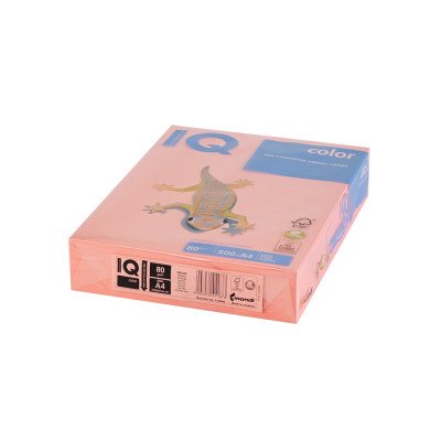 Másolópapír, színes, A4, 80g. IQ Color 500ív/csomag, neon rózsaszín