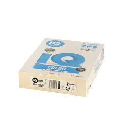 Másolópapír, színes, A4, 80g. IQ CR20 500ív/csomag, pasztell krém Író- irodaszer, papíráru IQ