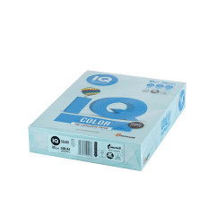 Másolópapír, színes, A4, 80g. IQ MB30 500ív/csomag, pasztell középkék Író- irodaszer, papíráru IQ