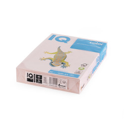 Másolópapír, színes, A4, 80g. IQ OPI74 500ív/csomag, pasztell flamingo rózsaszín Író- irodaszer, papíráru IQ