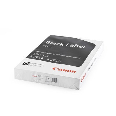 Másolópapír A3, 80g, Canon Black Label Zero 500ív/csomag, Másolópapír A3, 80g, Canon Black Label Zero 500ív/csomag,