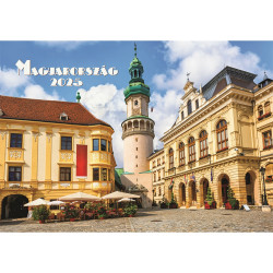 Falinaptár képes 460x320mm, Magyarország Realsystem 2026. Író- irodaszer, papíráru Realsystem