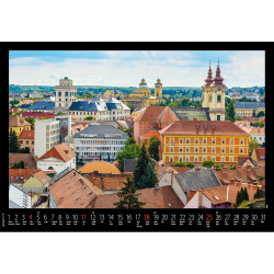 Falinaptár képes 460x320mm, Magyarország Realsystem 2027.