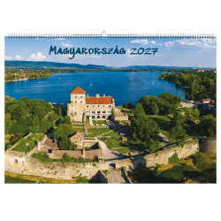 Falinaptár képes 460x320mm, Magyarország Realsystem 2027.