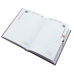 Határidőnapló agenda Standard A/5, napi, fehér lapokkal (zöld) 2026. Bluering®