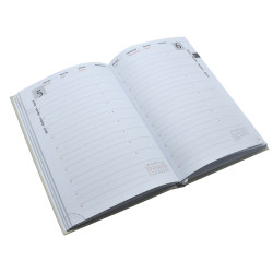 Határidőnapló agenda Standard A/5, napi, fehér lapokkal (zöld) 2026. Bluering®