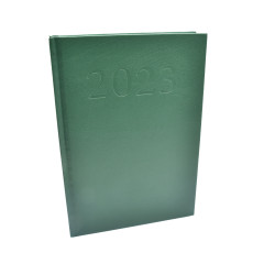 Határidőnapló agenda Standard A/5, napi, fehér lapokkal (zöld) 2026. Bluering® Író- irodaszer, papíráru Bluering