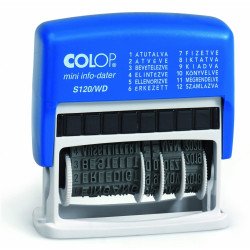 Dátumbélyegző S 120/WD Colop Irodatechnika, kellékei Colop