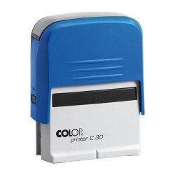 Bélyegző C30 Colop kék ház/fekete párna Irodatechnika, kellékei Colop