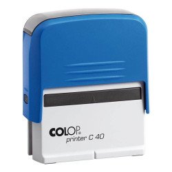 Bélyegző C40 Colop kék ház/fekete párna Irodatechnika, kellékei Colop