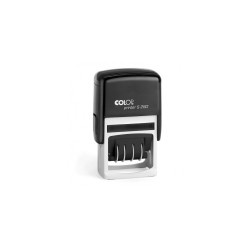 Dátumbélyegző S260 Printer Colop fekete ház/fekete párna Irodatechnika, kellékei Colop