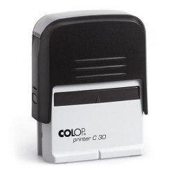 Bélyegző C30 Colop fekete ház/fekete párna Irodatechnika, kellékei Colop