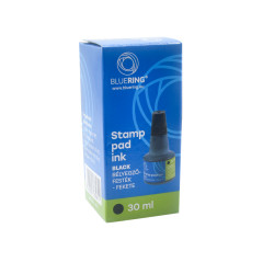 Bélyegzőfesték 30ml, Bluering® Flower fekete