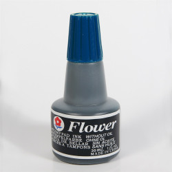 Bélyegzőfesték 30ml, Bluering® Flower kék Irodatechnika, kellékei Bluering