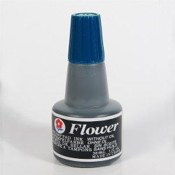 Bélyegzőfesték 30ml, Bluering® Flower kék Irodatechnika, kellékei Bluering