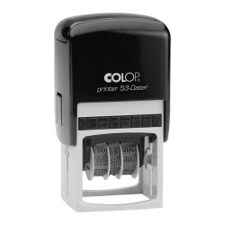 Dátumbélyegző Printer 53 Colop 30x45mm, fekete ház Irodatechnika, kellékei Colop