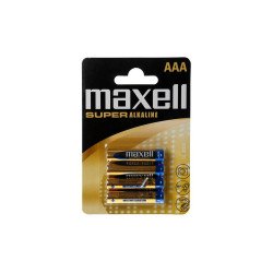 Elem AAA mikro LR03 1,5V Super tartós alkaline 4 db/csomag, Maxell Irodatechnika, kellékei Maxell