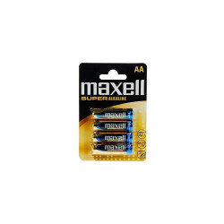 Elem AA ceruza LR6 1,5V Super tartós alkaline 4 db/csomag, Maxell Irodatechnika, kellékei Maxell