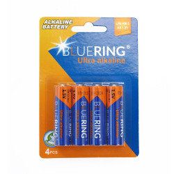 Elem AA ceruza LR6 tartós alkáli 4 db/csomag, Bluering® Irodatechnika, kellékei Bluering