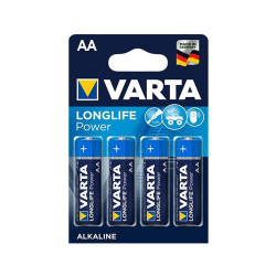 Elem AA ceruza LR06 Longlife Power 4 db/csomag, Varta Irodatechnika, kellékei Varta