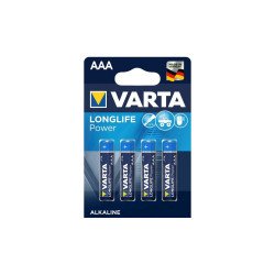 Elem AAA mikro LR03 Longlife Power 4 db/csomag, Varta Irodatechnika, kellékei Varta