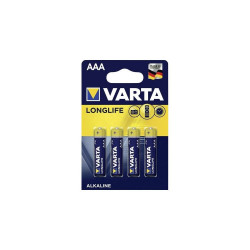 Elem AAA mikro LR03 Longlife 4 db/csomag, Varta Irodatechnika, kellékei Varta