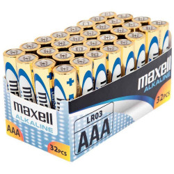 Elem AAA mikro LR03 zsugorfóliás alkaline 4 db/csomag, Maxell Irodatechnika, kellékei Maxell