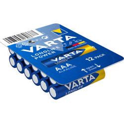 Elem AAA mikro LR03 Longlife Power BigBox 12 db/csomag, Varta Irodatechnika, kellékei Varta