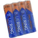 Elem AAA mikro ceruza LR03 tartós alkáli zsugorfóliás Bluering® 4db/csomag