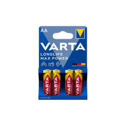 Elem AA ceruza LR06 Longlife Max Power 4 db/csomag, Varta Irodatechnika, kellékei Varta