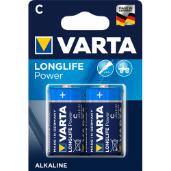 Elem C Baby LR14 Longlife Power 2 db/csomag, Varta Irodatechnika, kellékei Varta