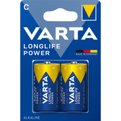 Elem C Baby LR14 Longlife Power 2 db/csomag, Varta Irodatechnika, kellékei Varta