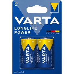 Elem C Baby LR14 Longlife Power 2 db/csomag, Varta Irodatechnika, kellékei Varta