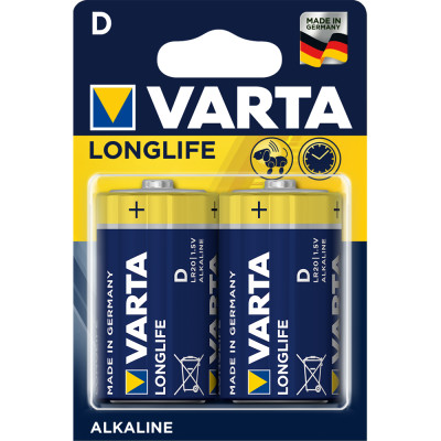 Elem góliát LR20D longlife 2 db/csomag, Varta Elem góliát LR20D longlife 2 db/csomag, Varta