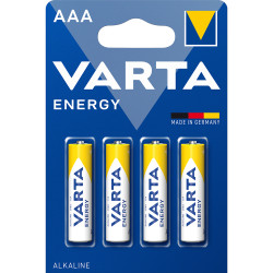 Elem AAA mikro LR03 Energy 4 db/csomag, Varta Irodatechnika, kellékei Varta