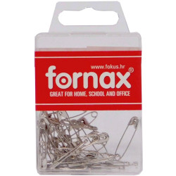 Biztosító tű 5x9x1,7 cm, műanyag dobozban BC-24 Fornax Irodatechnika, kellékei Fornax