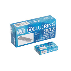 Tűzőkapocs 24/6 hegyezett Bluering® Irodatechnika, kellékei Bluering