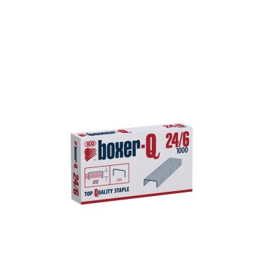Tűzőkapocs 24/6 dobozos Boxer -Q Tűzőkapocs 24/6 dobozos Boxer -Q