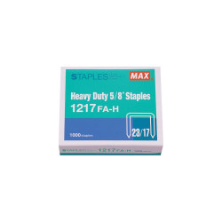 Tűzőkapocs 23/17 Max 1000 db-os 110-170lap Irodatechnika, kellékei Max