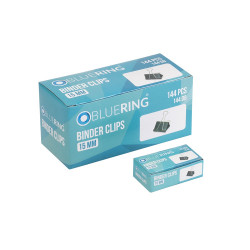 Binderkapocs 15mm, 12 db/doboz, Bluering® Irodatechnika, kellékei Bluering