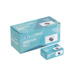 Binderkapocs 19mm, 12 db/doboz, Bluering® Irodatechnika, kellékei Bluering