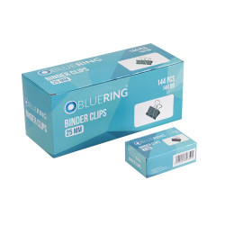 Binderkapocs 25mm, 12 db/doboz, Bluering®