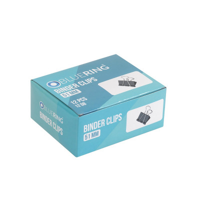 Binderkapocs 51mm, 12 db/doboz, Bluering® Binderkapocs 51mm, 12 db/doboz, Bluering®