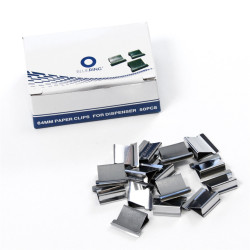 Iratcsíptető fűzőkapocs 6,4mm, 50 db/doboz, Bluering®