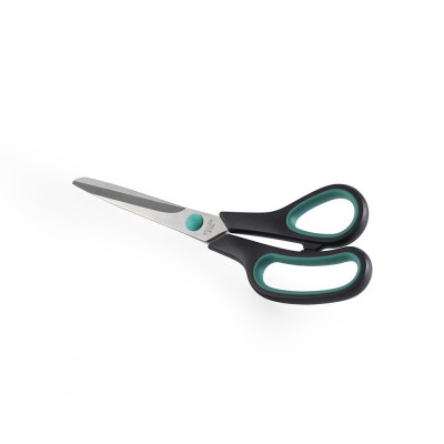 Olló 21cm, műanyag fekete-zöld nyél Bluering® Olló 21cm, műanyag fekete-zöld nyél Bluering®